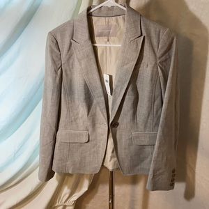 Banana republic sport coat Cream heather gray size 2